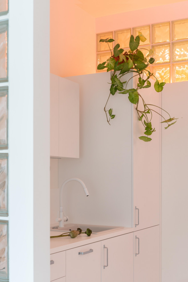 Квартира с стеклоблоками