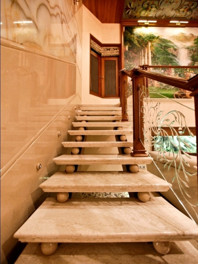 This is an example of a staircase in Bengaluru.