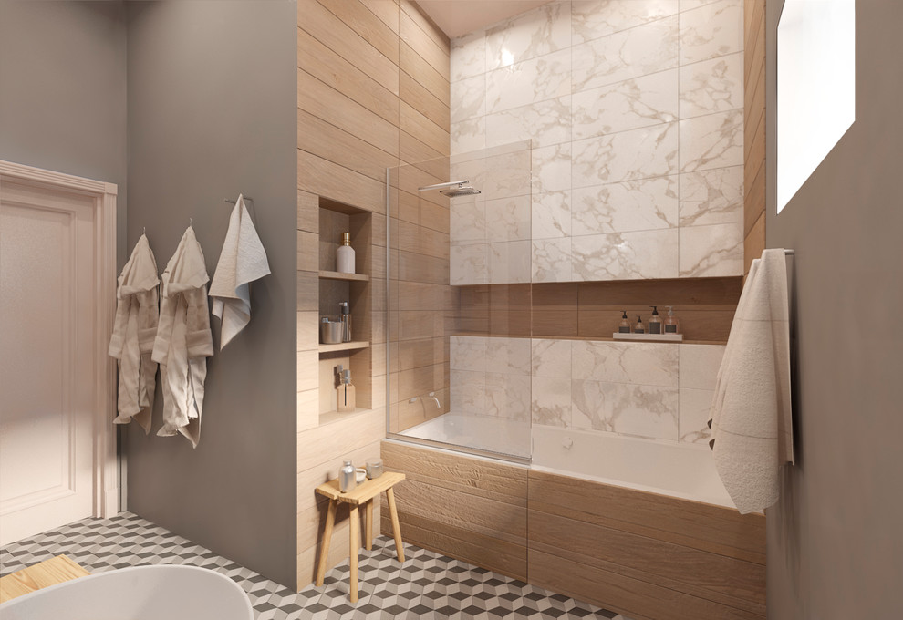 Дизайн ванной комнаты. Частное домовладение г. Ставрополь