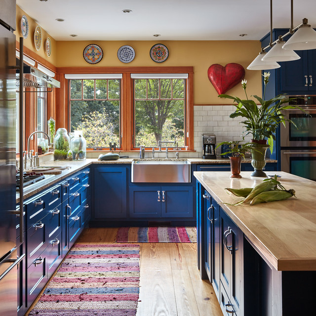 Antique Woods casa-de-campo-cocina