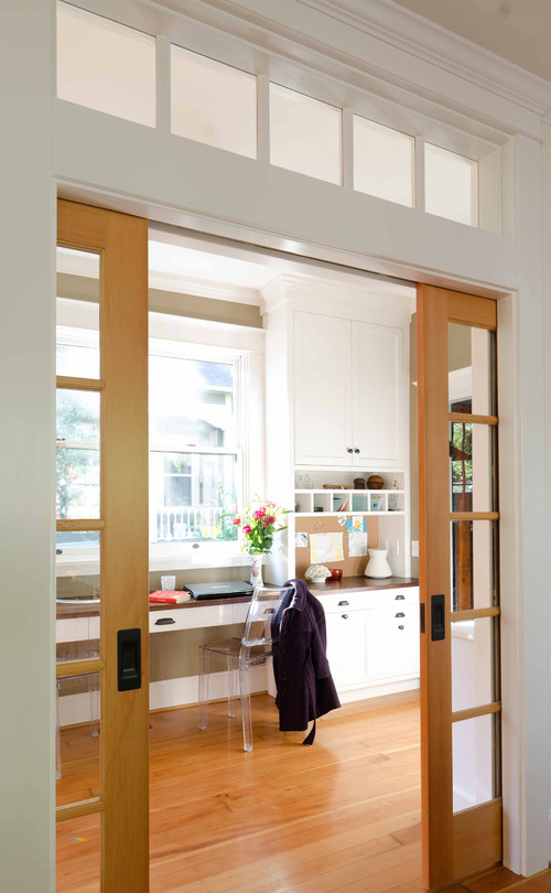 interior french doors transom