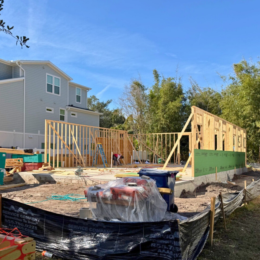 Project Spotlight: Two-Story Addition — Framing Begins