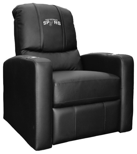 San Antonio Spurs NBA Stealth Recliner Contemporary Recliner Chairs
