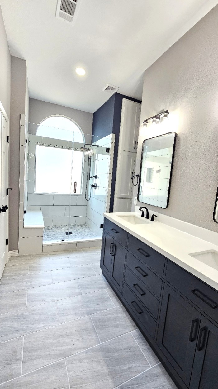 Carrollton TX - Master Bathroom Remodel