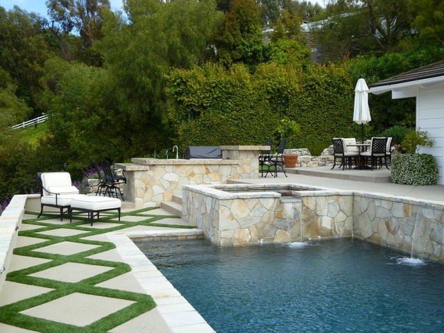 Outdoor Spaces Contemporary Garden Los Angeles By Sandi Fields Landscape Design Houzz Uk