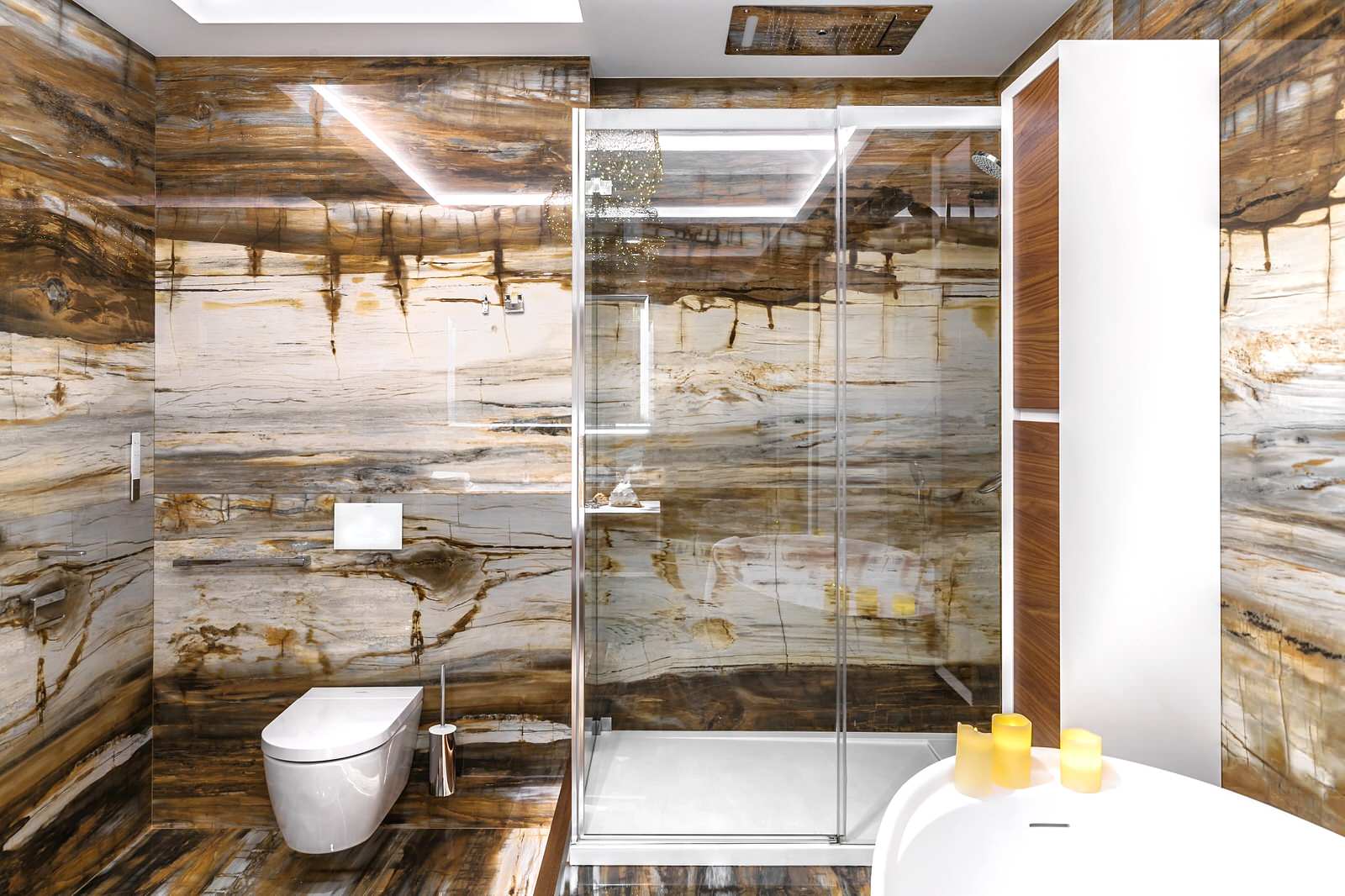 Съёмка интерьера ванной комнаты