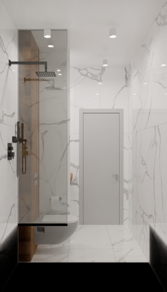 Небольшая ванная общей площадью - 3,88м2