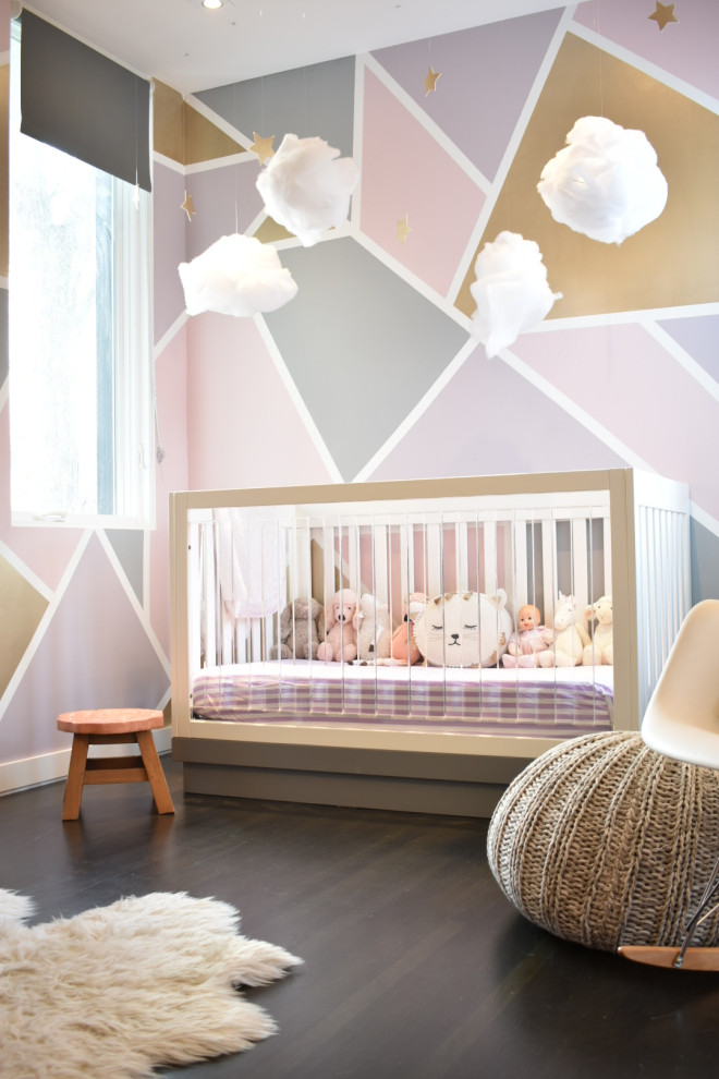 Photo of a modern nursery in Chicago.