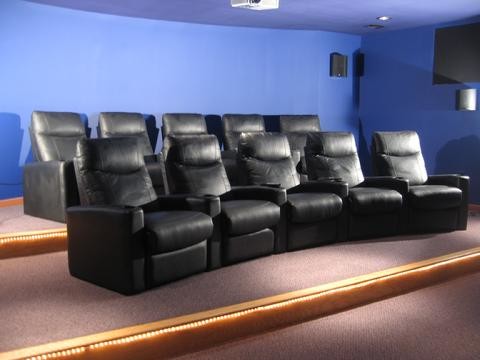 Lutherville Blue Home Theater Remodel