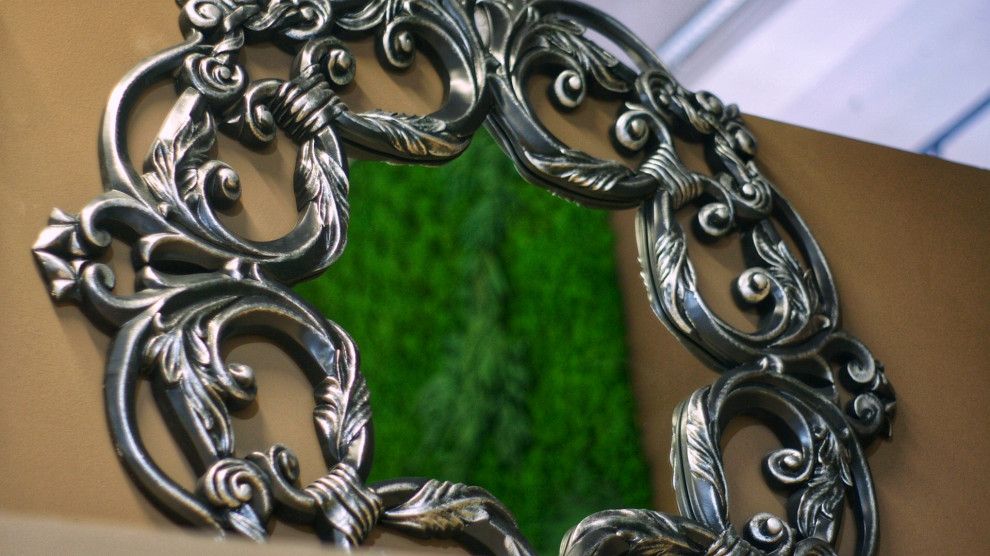 Фитостена из стабилизированного мха.