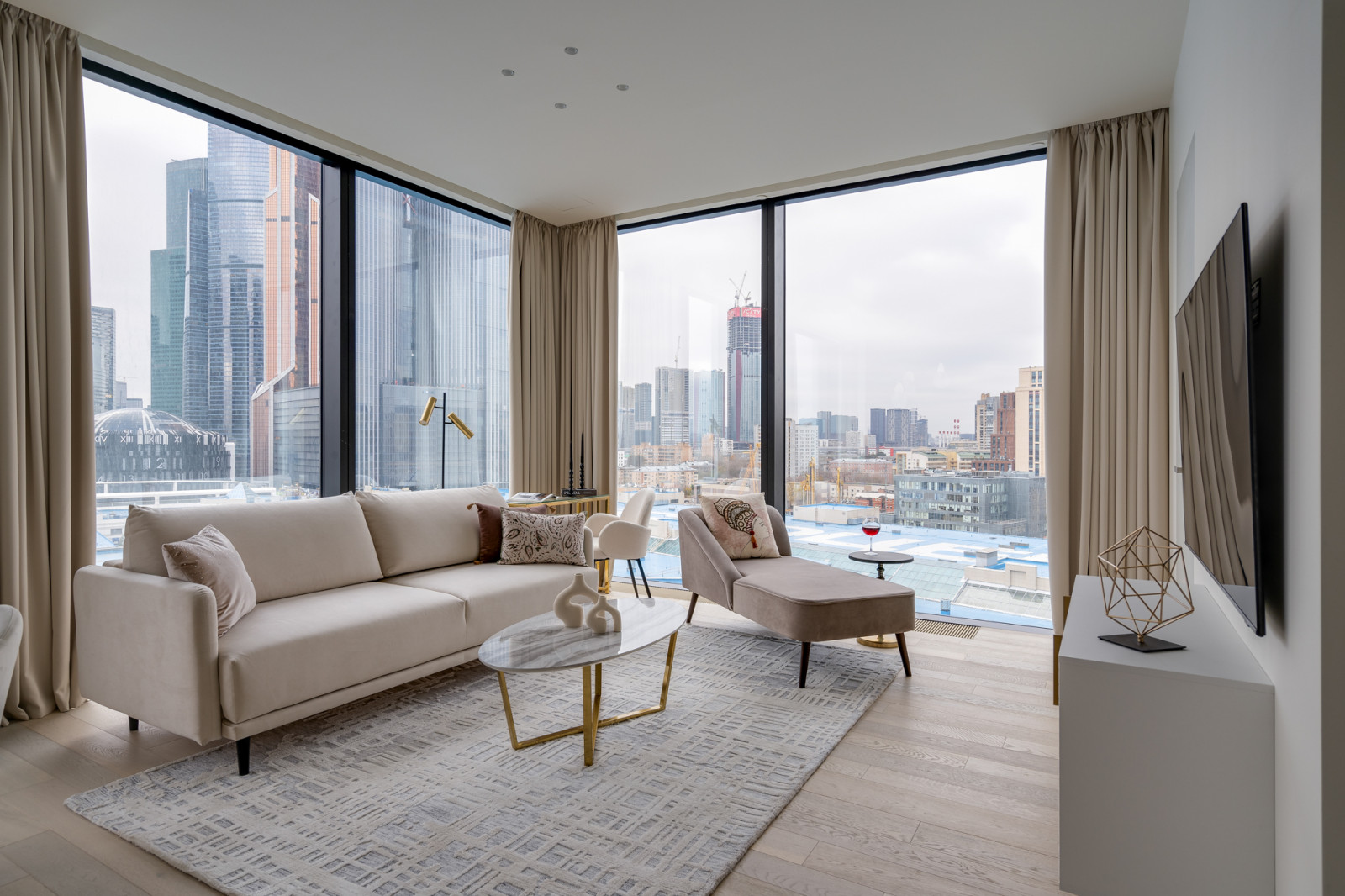 Комплектация квартиры для сдачи в аренду в Capital Towers