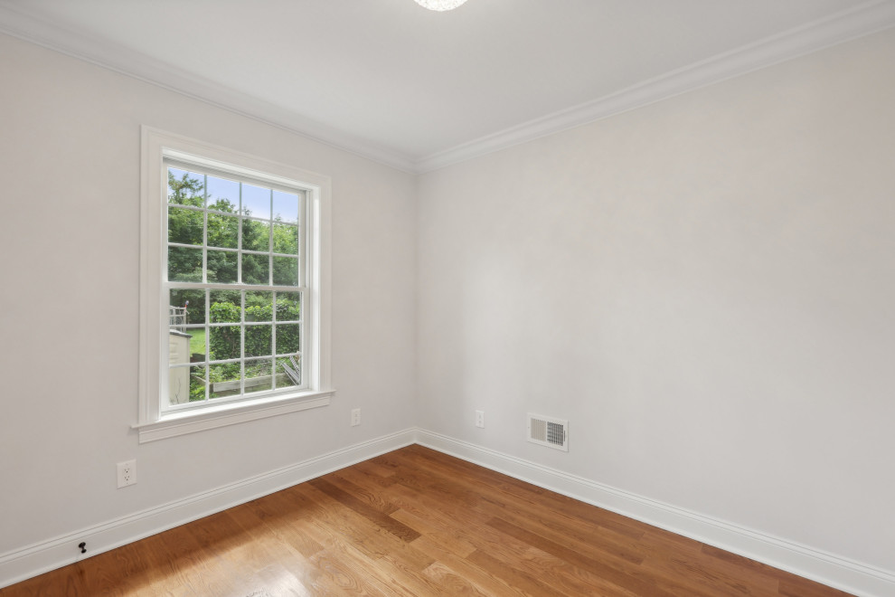 Bedroom with Divided-Light Window