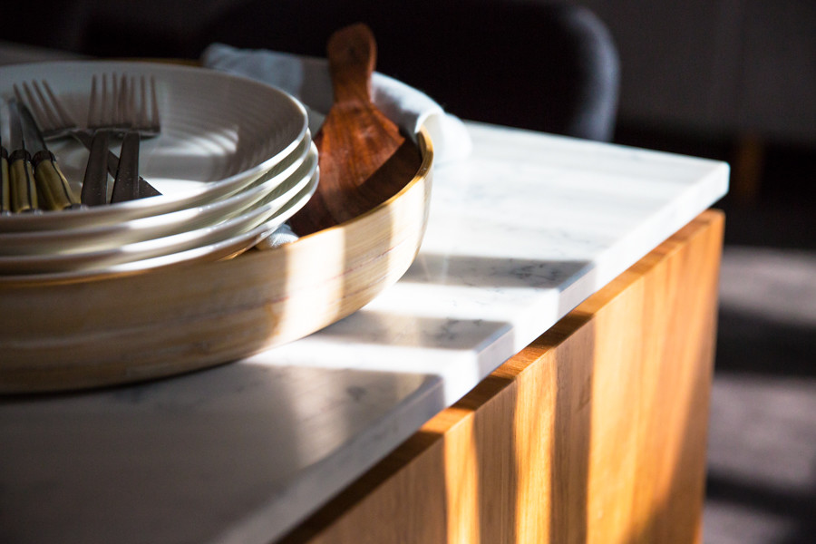 Midcentury kitchen in Adelaide.