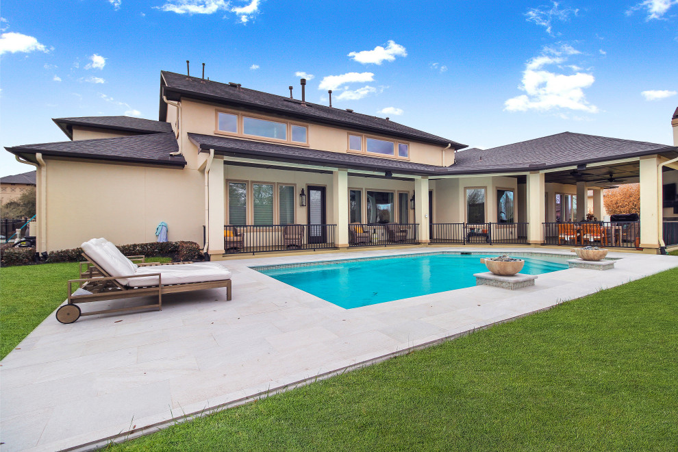 E Bremond Bend Attic Conversion & Pool Renovation