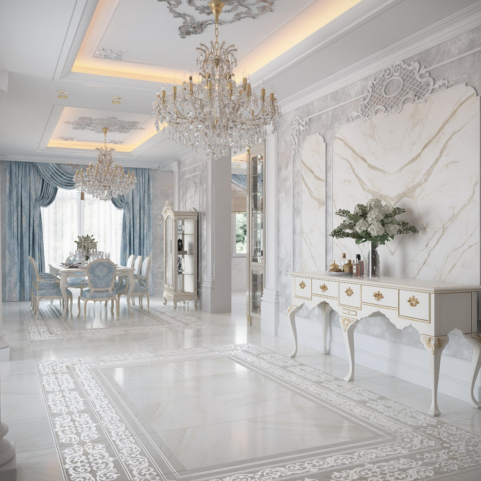 Дом в классическом стиле, посёлок Заостровье, Калининградская область