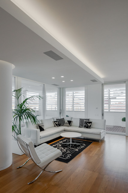 Modern Penthouse contemporary-living-room
