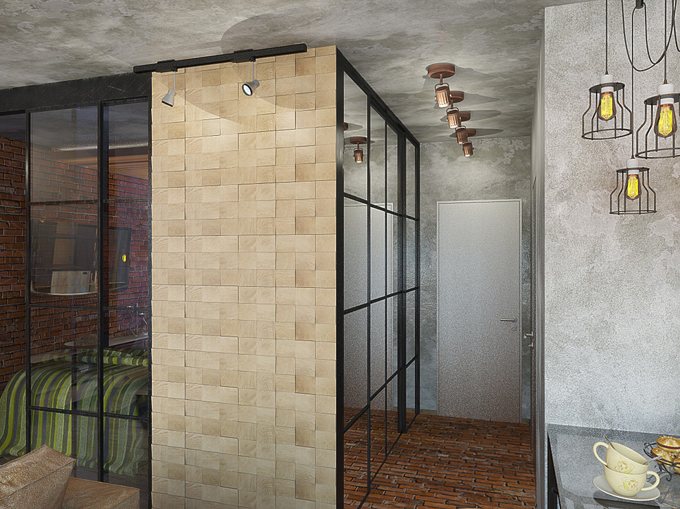 Однокомнатная квартира в стиле лофт