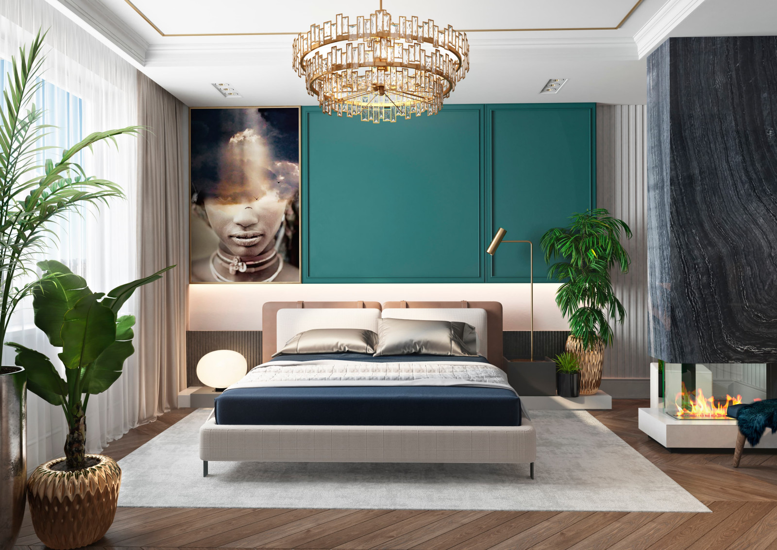 Дизайн и ремонт квартиры в ЖК «Донской Олимп» — Пересечение миров.