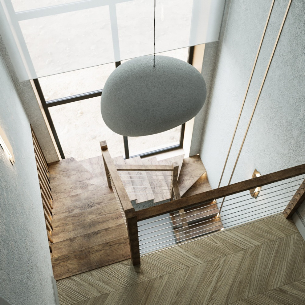 Кухня гостиная в современном стиле