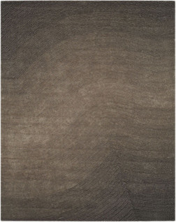 Grey Artistry Waves Rug (8' x 10')