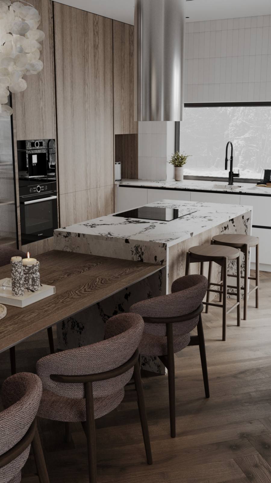 Эклектичный интерьер частного дома. г. Смоленск