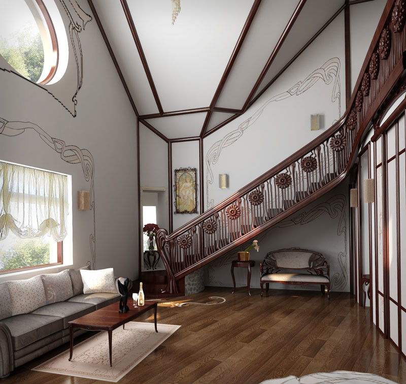 Дом в стиле модерн, Подмосковье