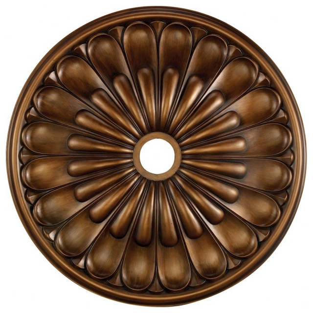 32 Inch Medallion Antique Bronze Finish Ceiling Medallions 31BEL