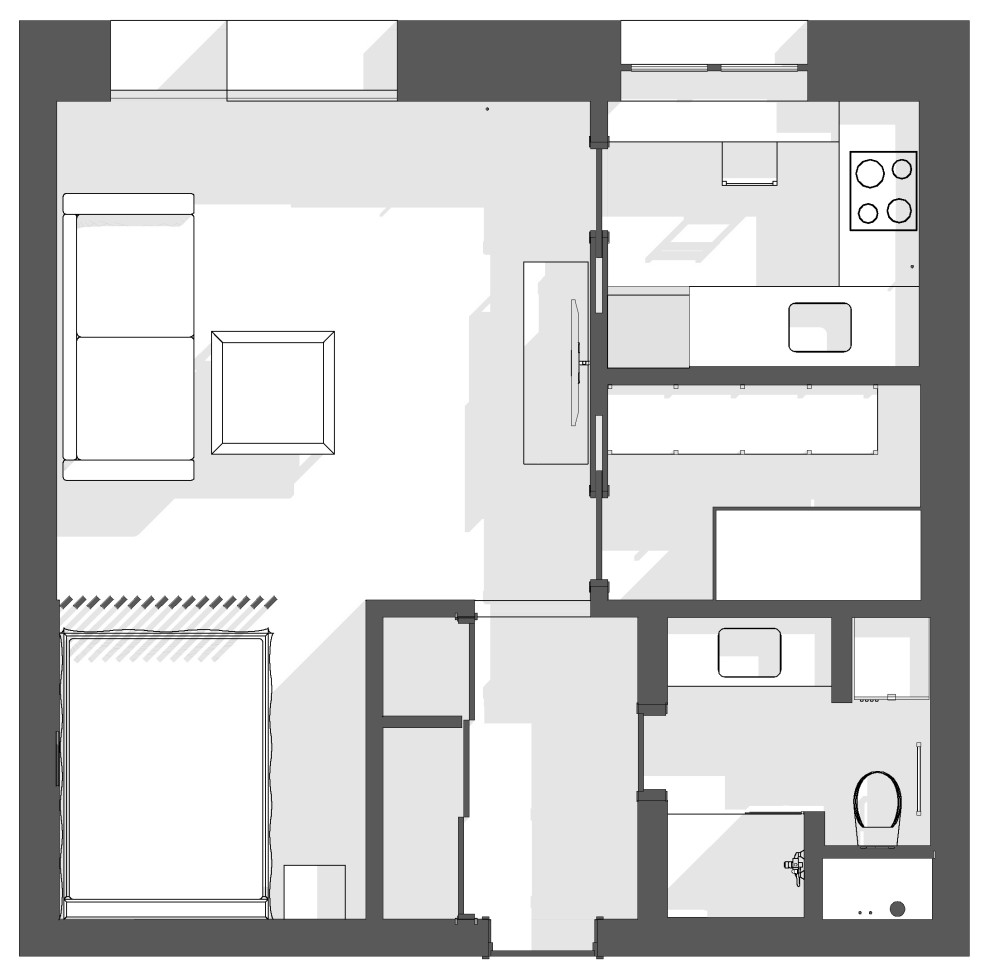 Квартира в Москве 32 м2