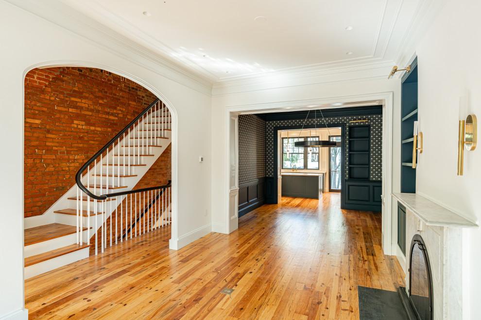 Eclectic Townhome City Scape