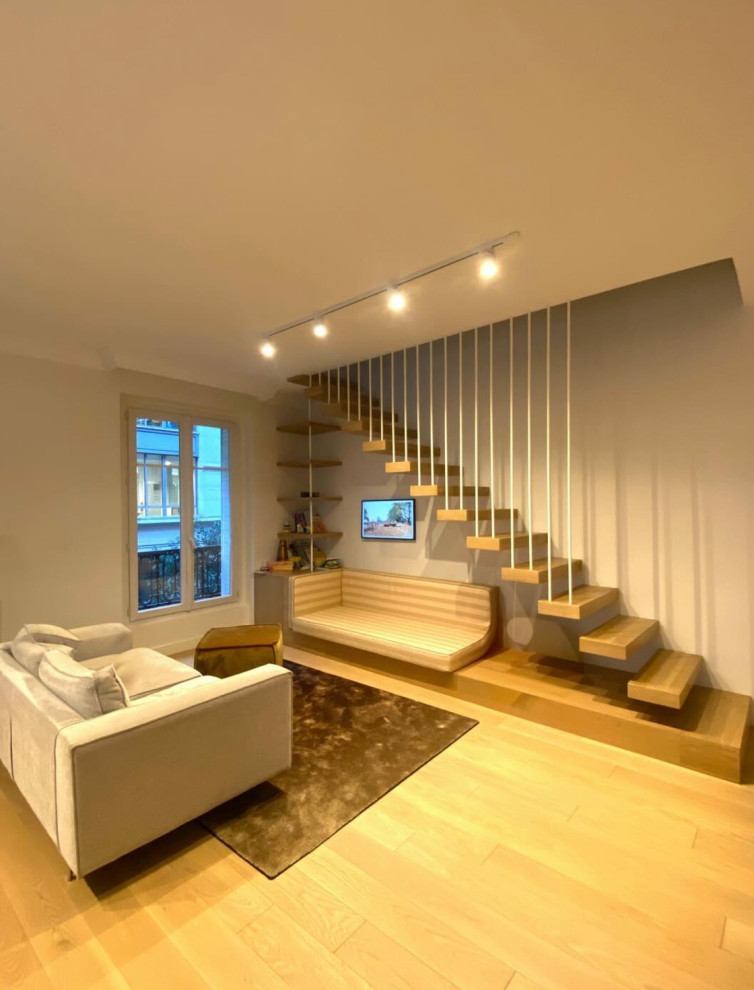 Projet Montorgueil -Rénovation complète d'un appartement de 145 m2.