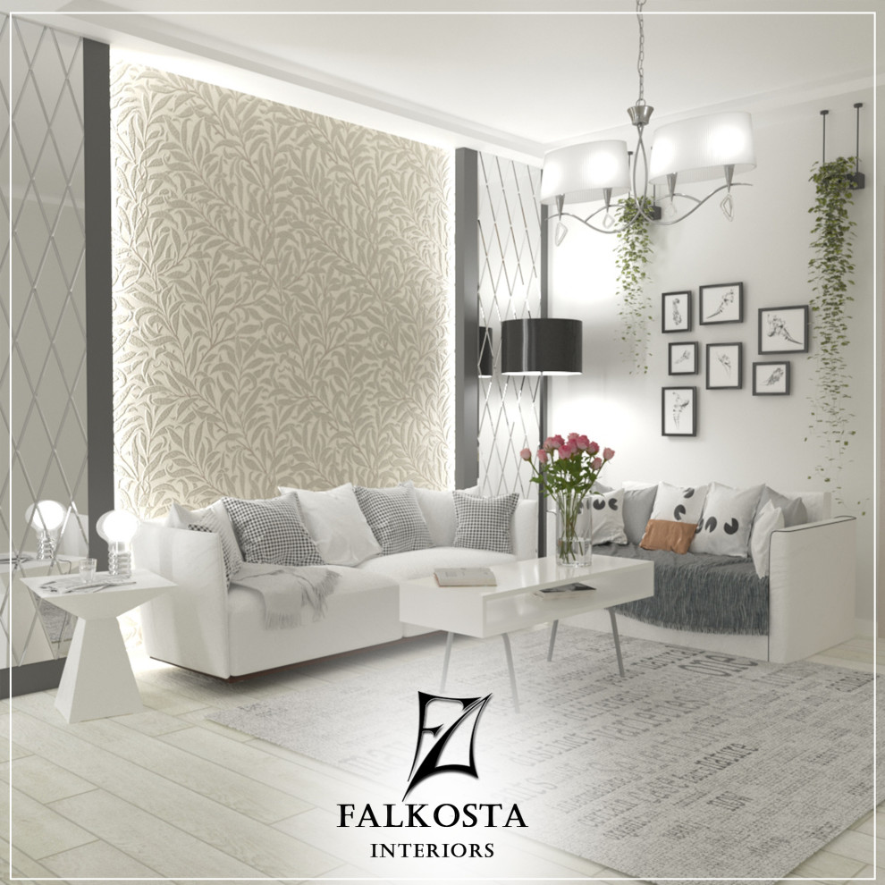 Дизайн интерьера в Нур-Султане. Стильная квартира от Falkosta