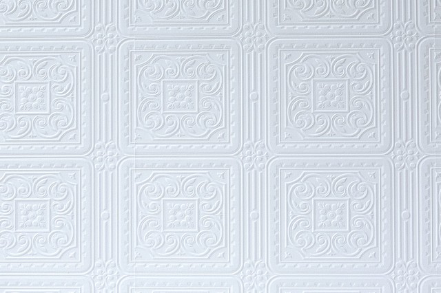 Brewster RD80000 Turner Tile Paintable Textured Vinyl Wallpaper white