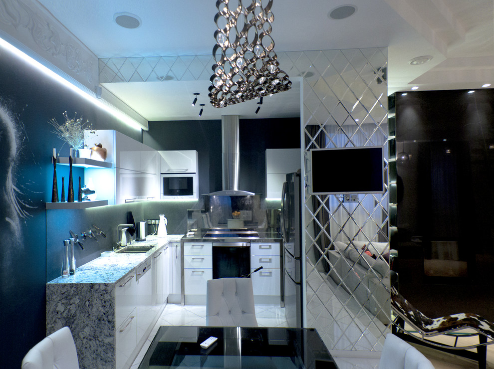 Дизайн-проект двухуровневой квартиры на Каменноостровском