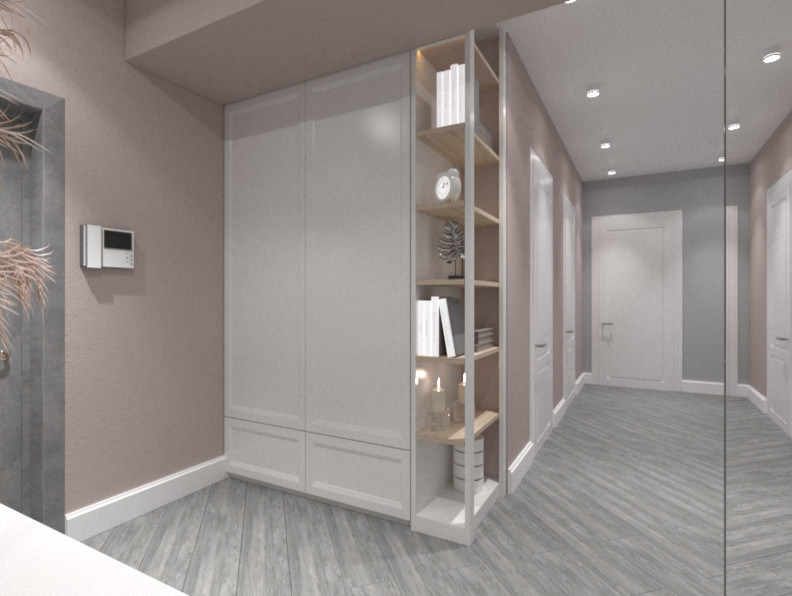 Проект 2-х комнатной квартиры ЖК Комфорт Парк