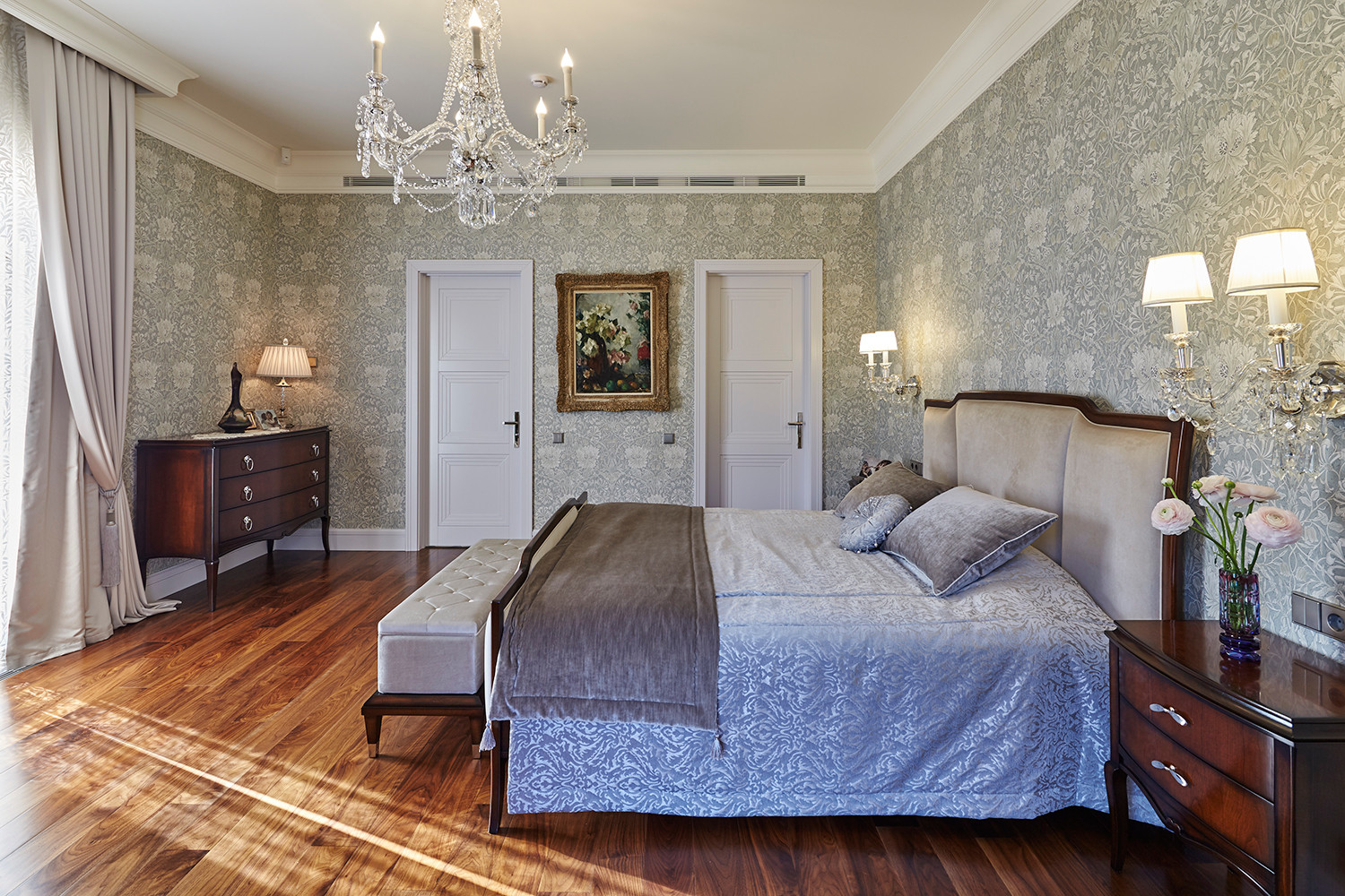 Интерьер главной спальни