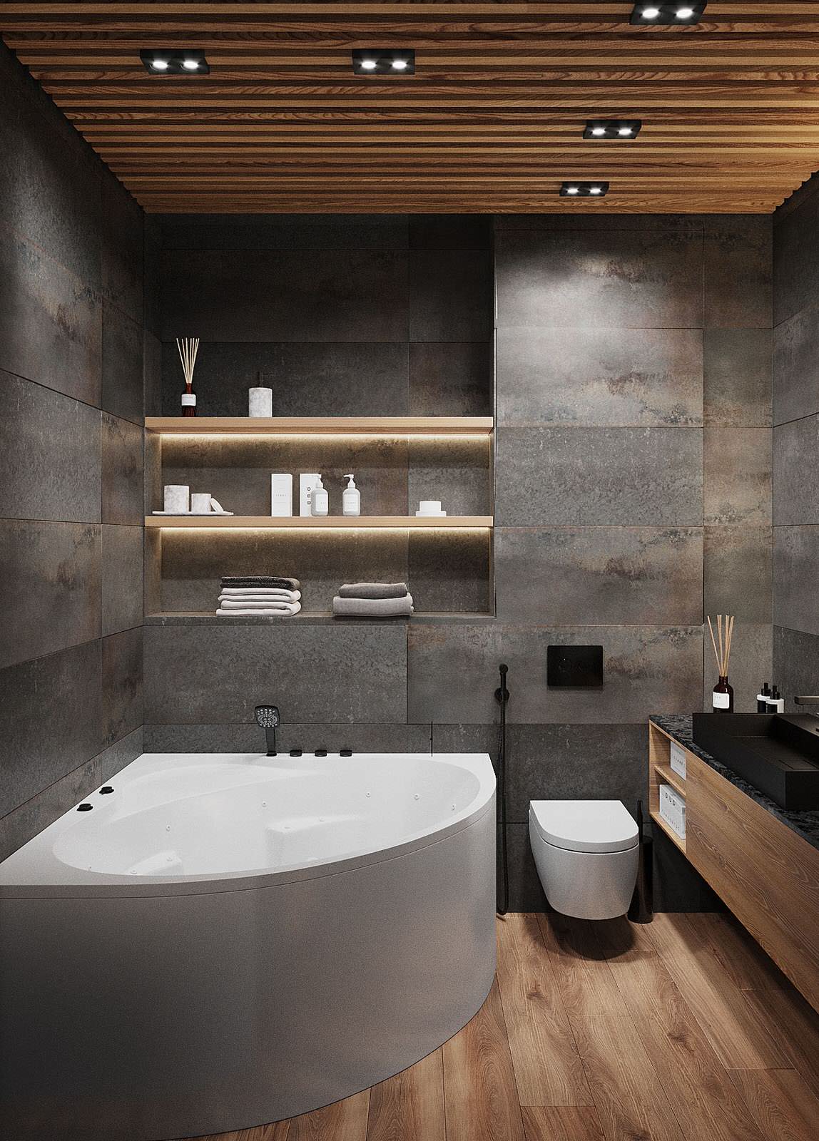 Проект Квартиры в современном стиле ЖК Петровская Коса