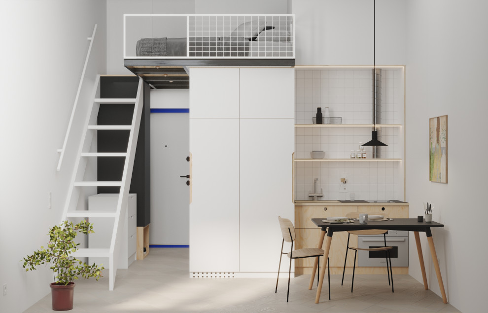 Апартамент 22 кв.м. с антресолью в Таганском районе г.Москва