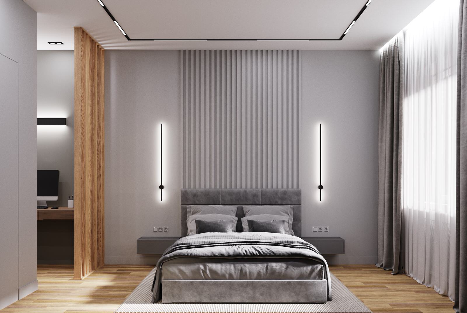 Стильная двухкомнатная квартира для молодой пары