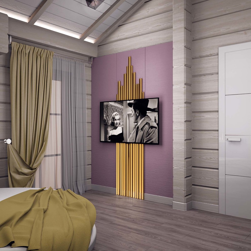 Дизайн интерьера деревянного дома 394 кв.м.