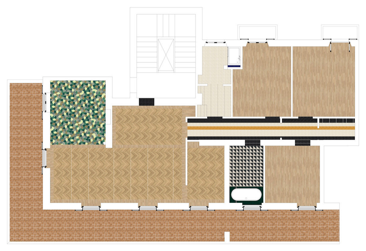 disegno dei pavimenti