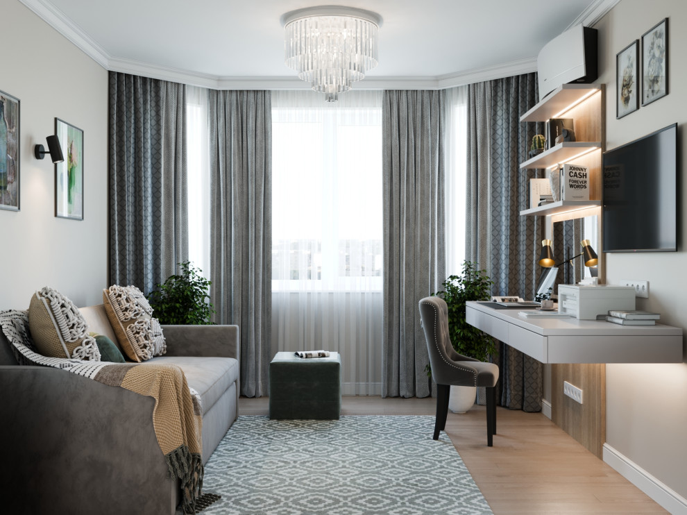 Интерьер квартиры на Туристской ул. - "Springflat" (57,8 кв.м.)