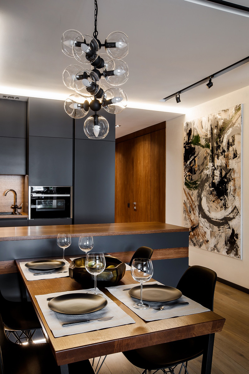 Квартира современной семьи с двумя детьми