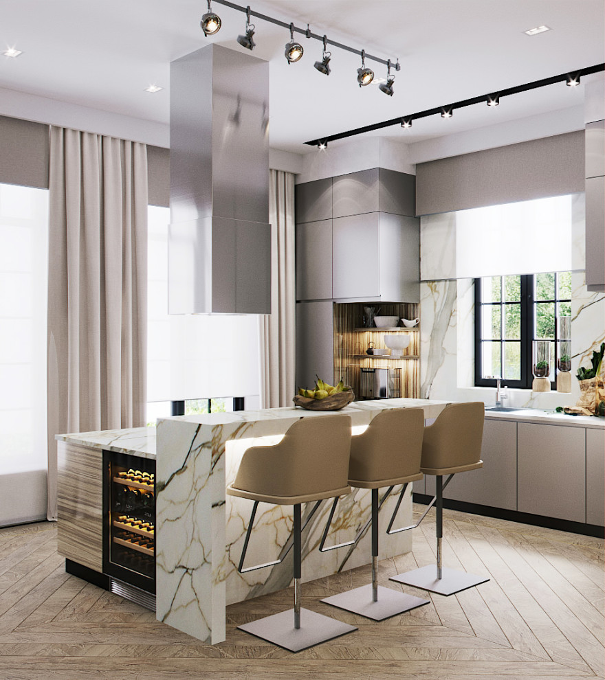 Дизайн-проект интерьера. Усадьба Каменка.