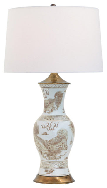 Chow Brown Lamp