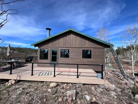 Custom Design, Deck and Handrails