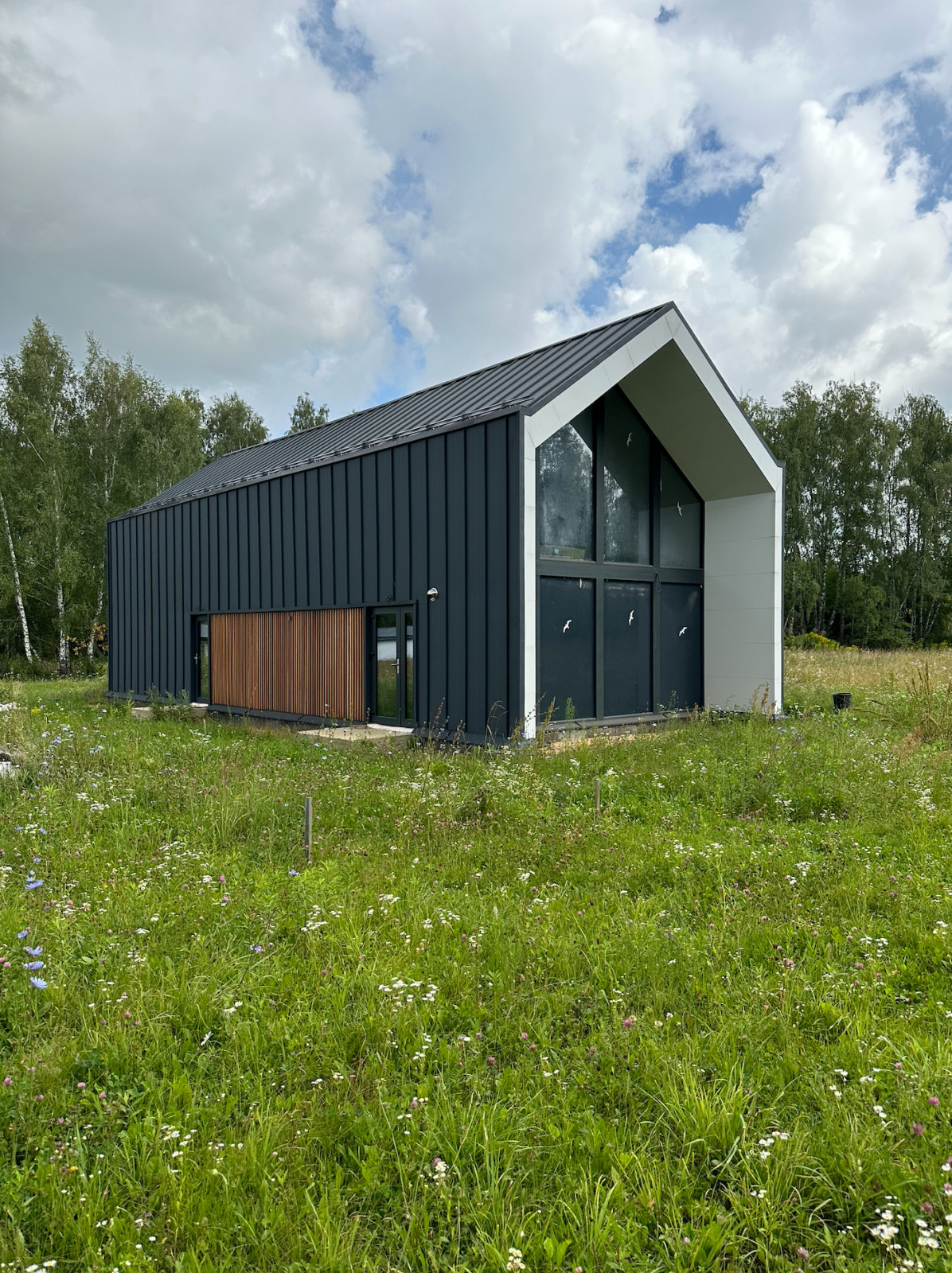 Фахверк в стиле Barn House