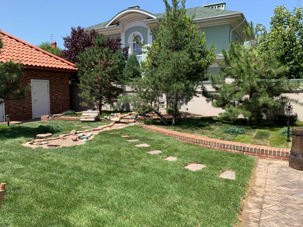 Ландшафт участка г. Ростов-на-Дону