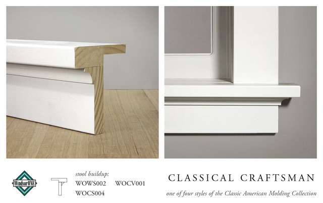WindsorONE Classical Craftsman Window Stool & Apron