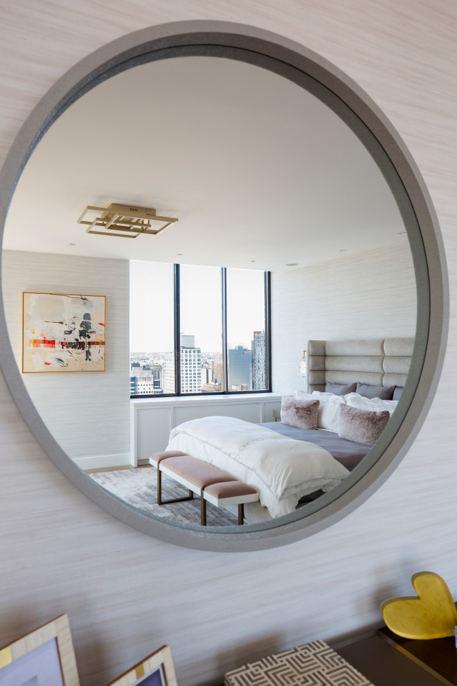 Photo of a modern bedroom in New York.