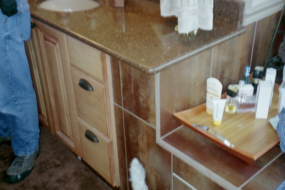 Bathroom - eclectic bathroom idea in Tampa